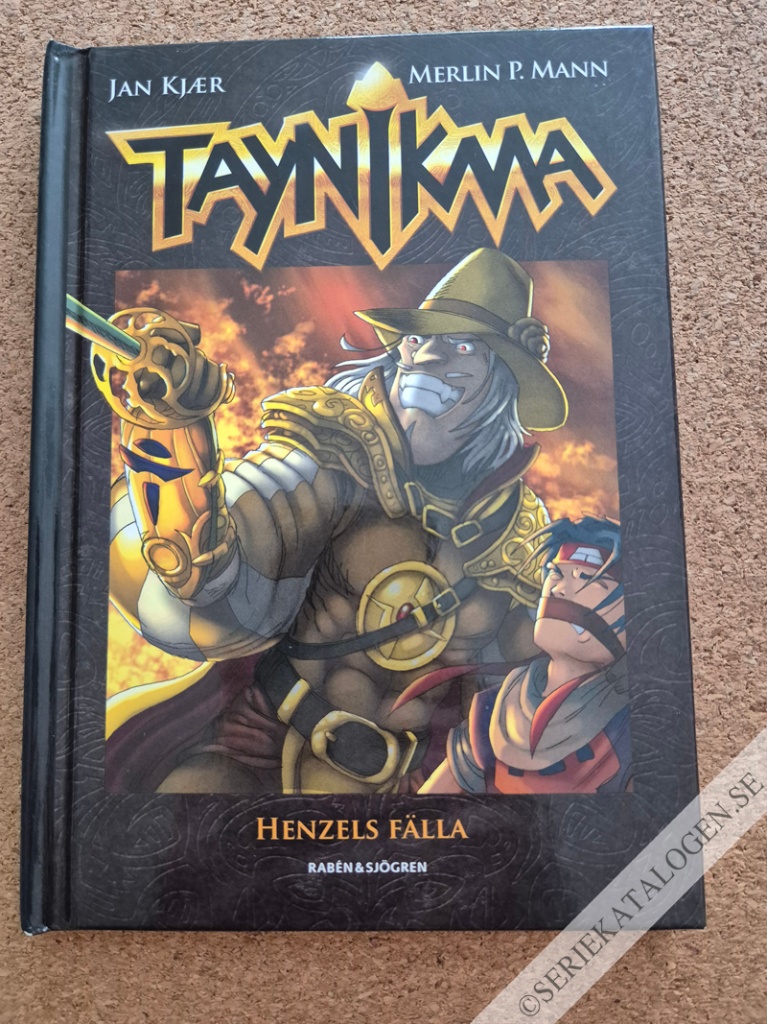 Framsida på Taynikma Bok 7 - Henzels fälla (2007)