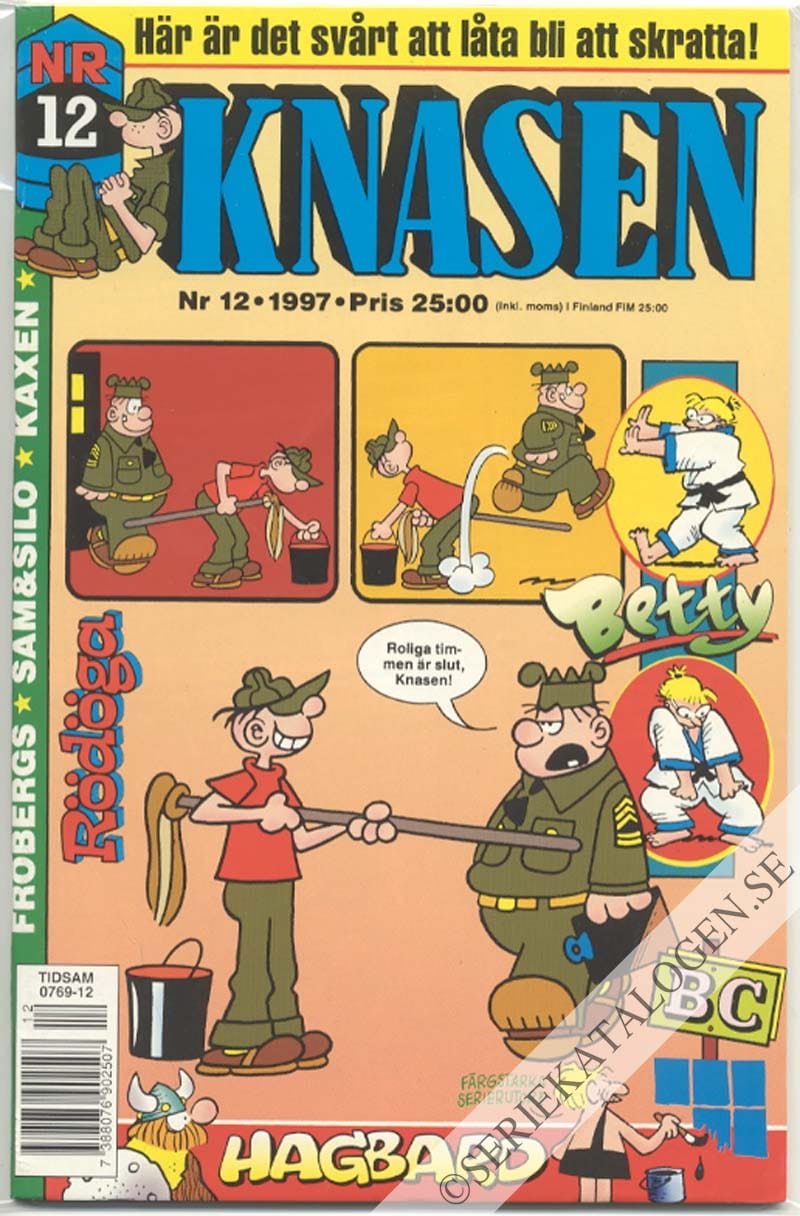 Framsida på Knasen #12 (1997)