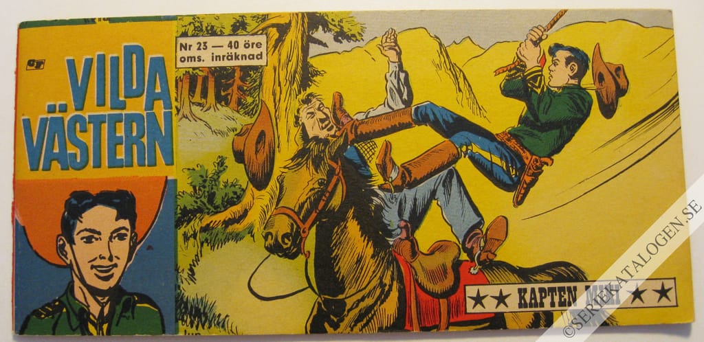 Framsida på Vilda Västern #23 (1964)