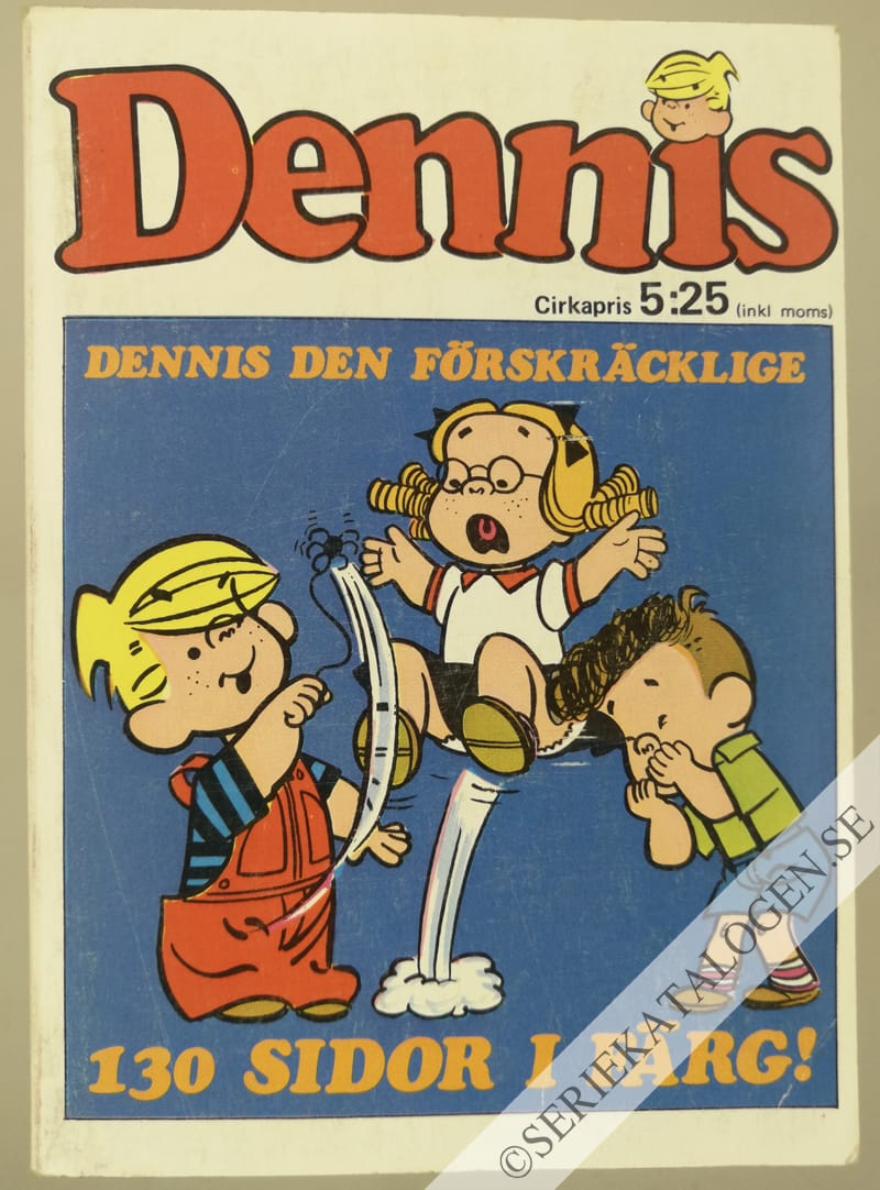 Framsida på Dennis Dennis den förskräcklige (1972)