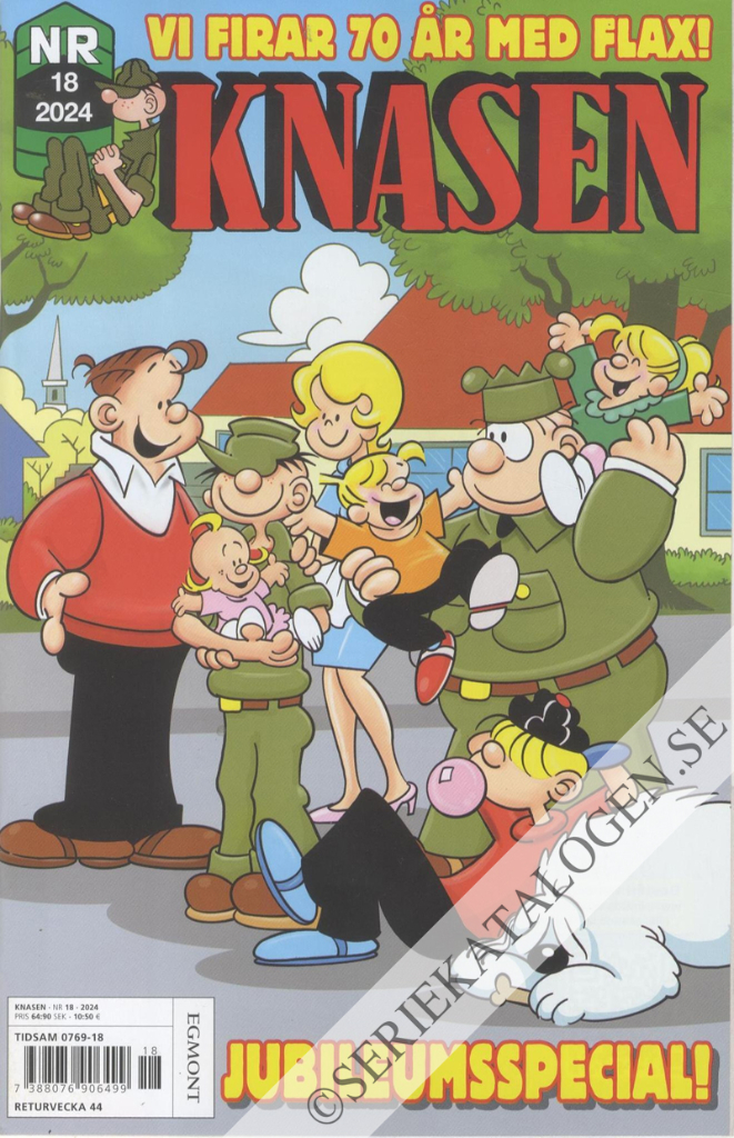 Framsida på Knasen #18 (2024)