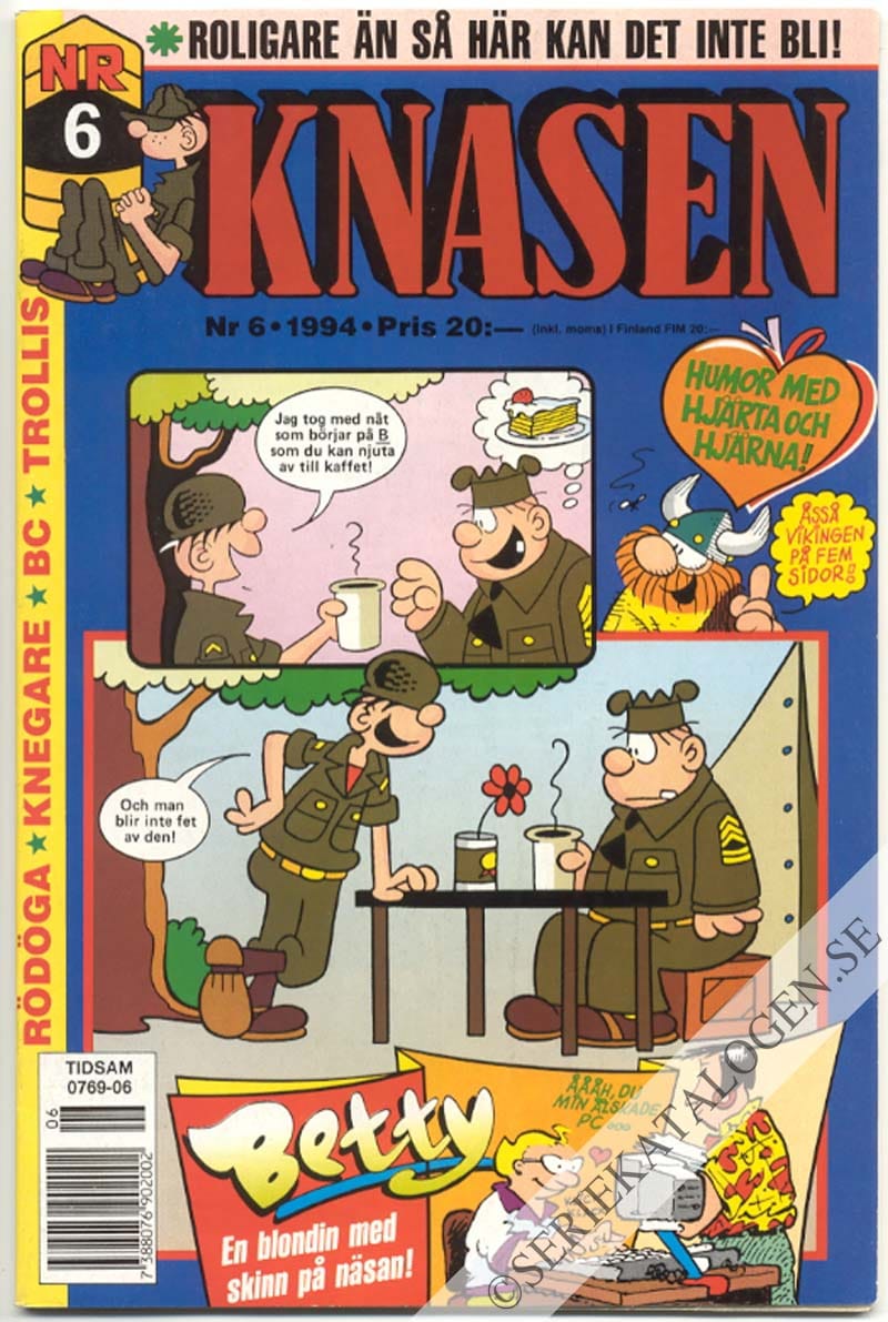 Framsida på Knasen #6 (1994)
