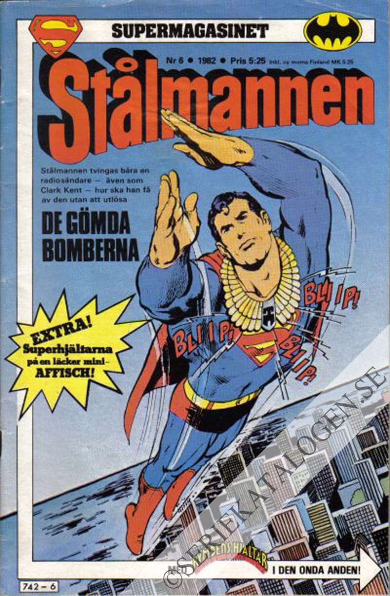 Framsida på Supermagasinet #6 (1982)
