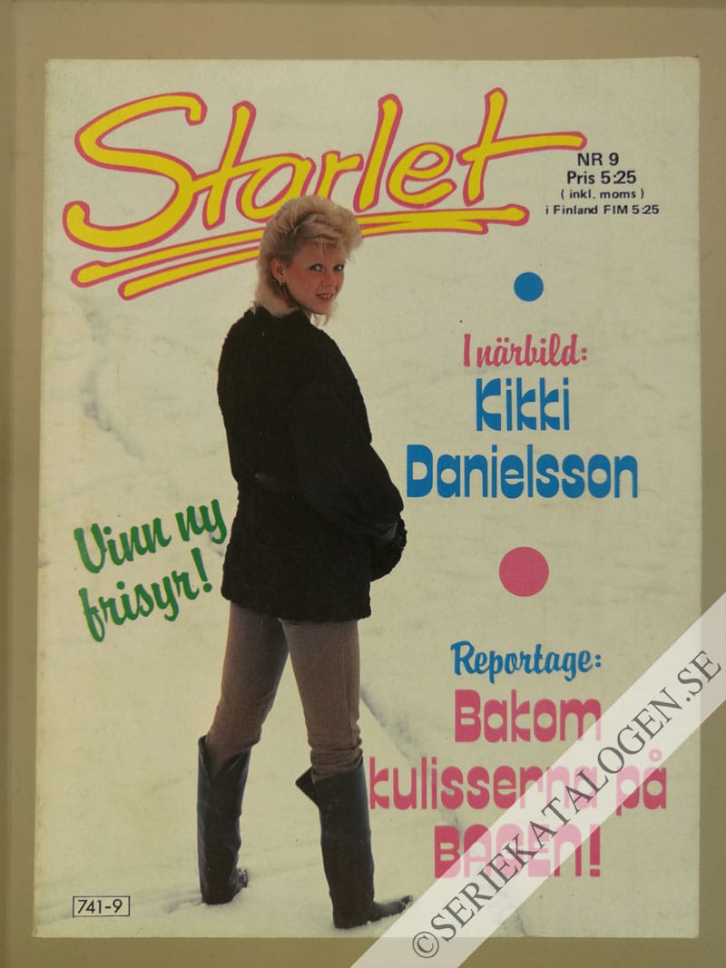 Framsida på Starlet #9 (1985)