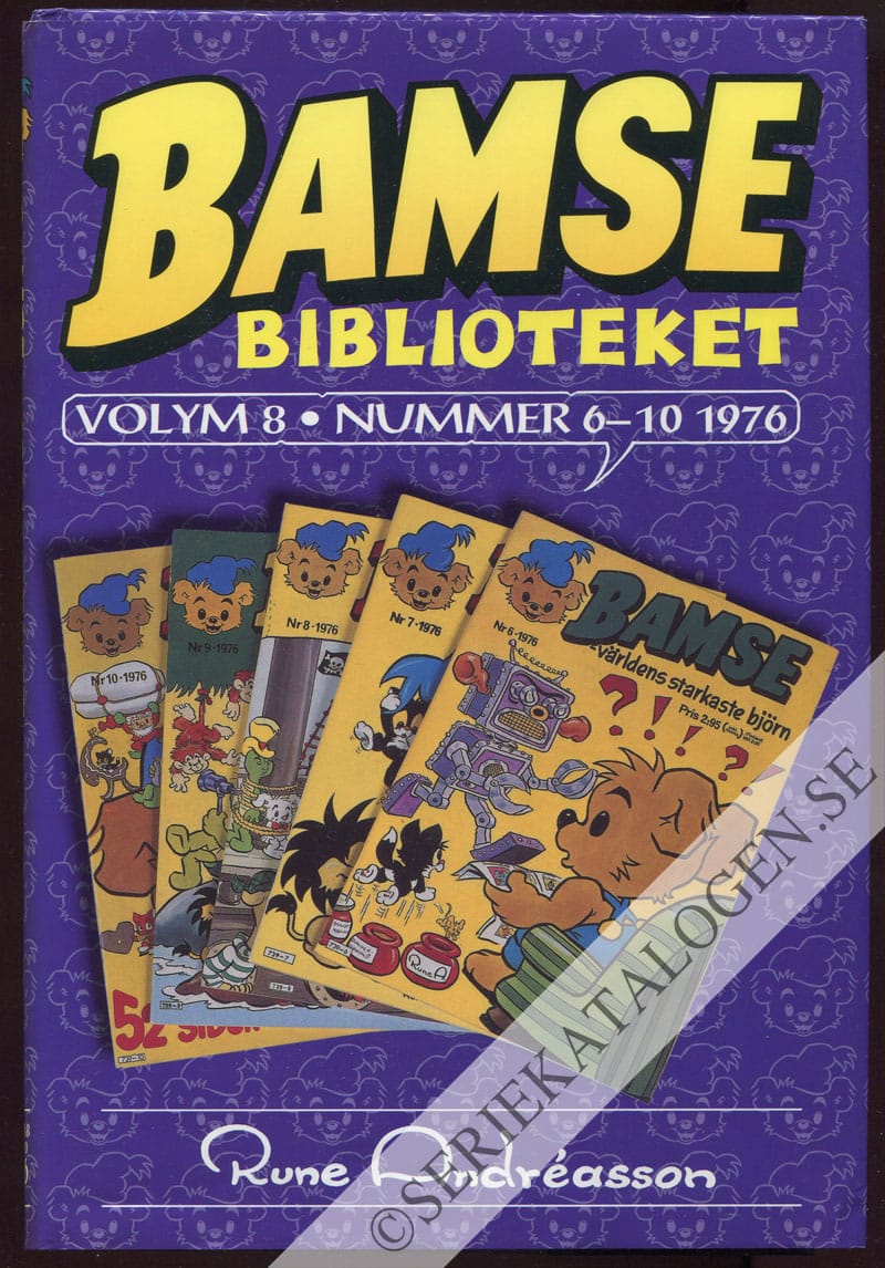 Framsida på Bamsebiblioteket #8 (2003)