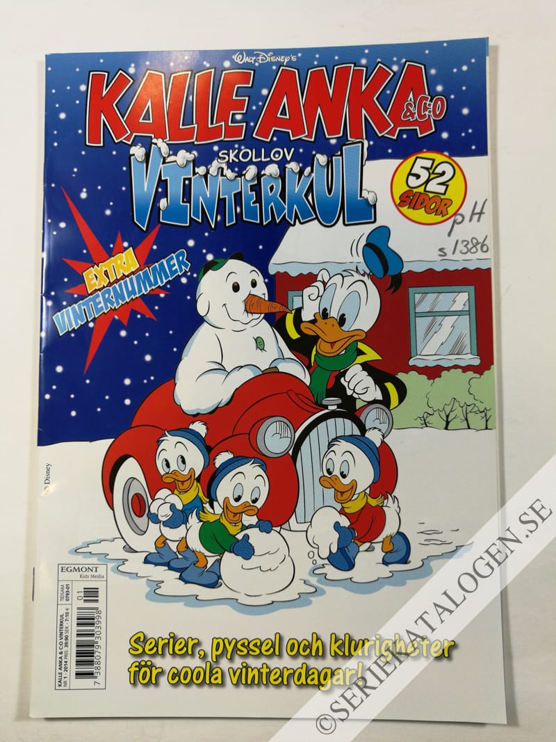 Framsida på Kalle Anka & C:o - Skollov Vinterkul (2014)