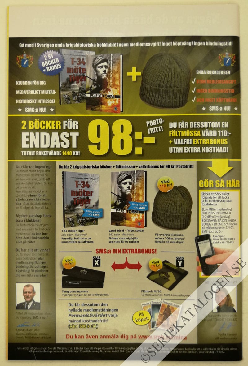 Baksida på Fall på eget grepp (2012)