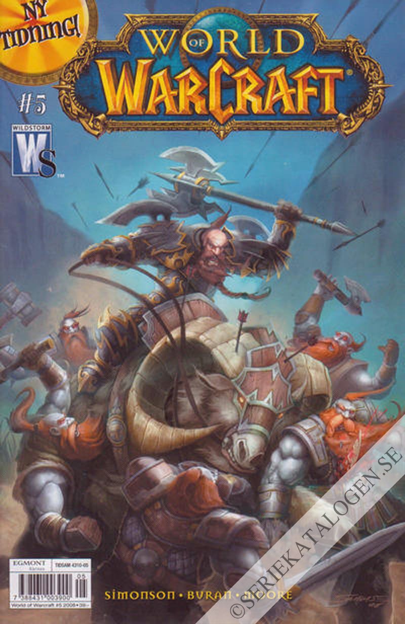 Framsida på World of Warcraft #5 (2008)