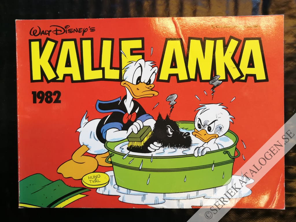 Framsida på Kalle Ankas julbok # (1981)