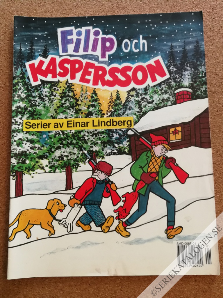 Framsida på Sympatiska Filip och Kaspersson (1995)