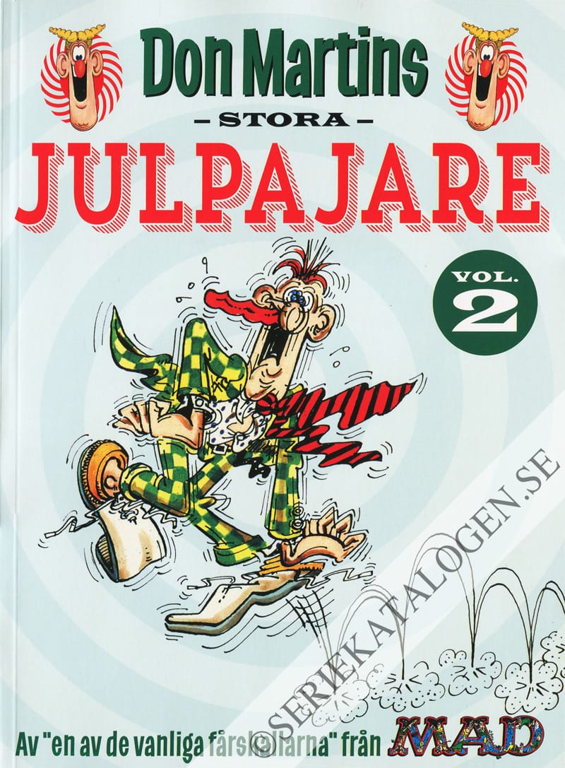 Framsida på Don Martins stora julpajare Vol.2 (2015)