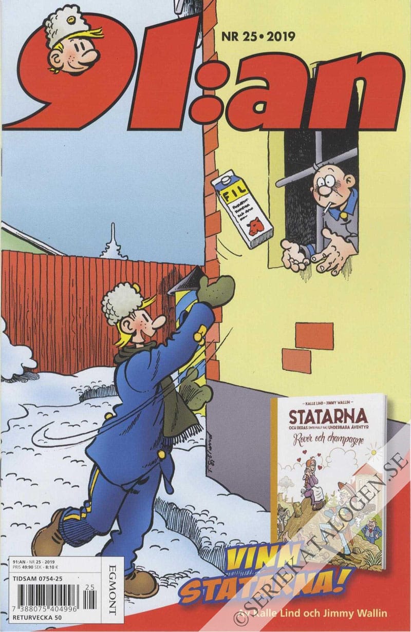Framsida på 91:an #25 (2019)