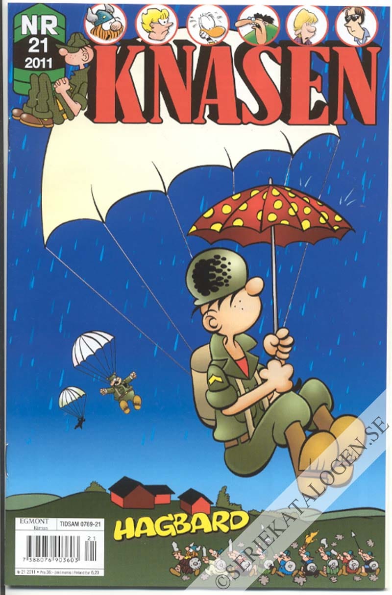 Framsida på Knasen #21 (2011)
