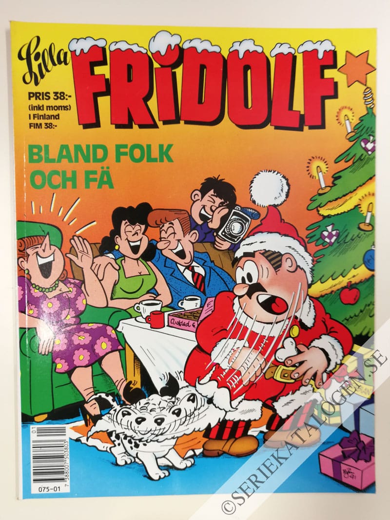 Framsida på Lilla Fridolf Bland folk och fä (1991)