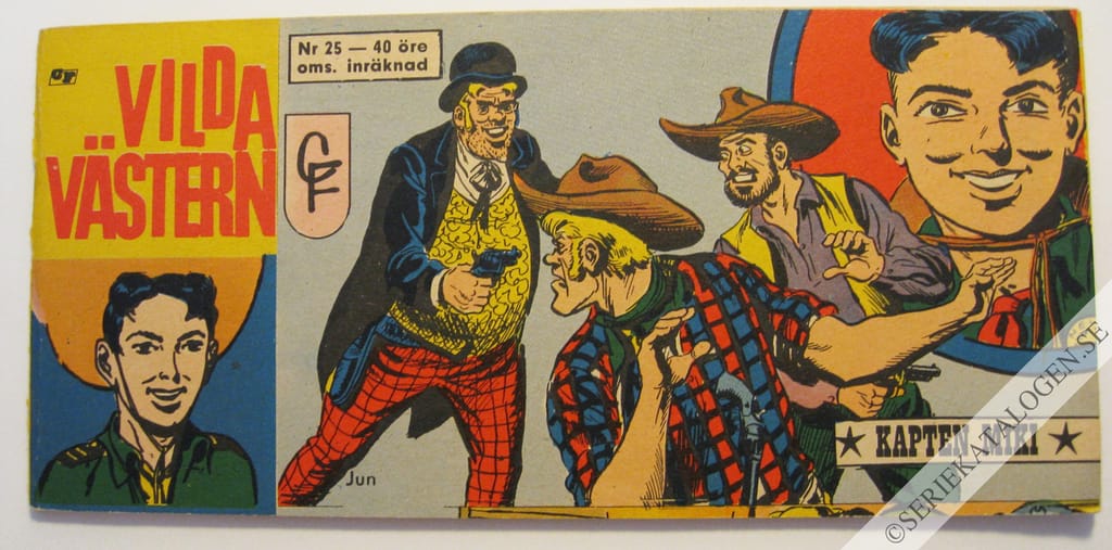Framsida på Vilda Västern #25 (1964)