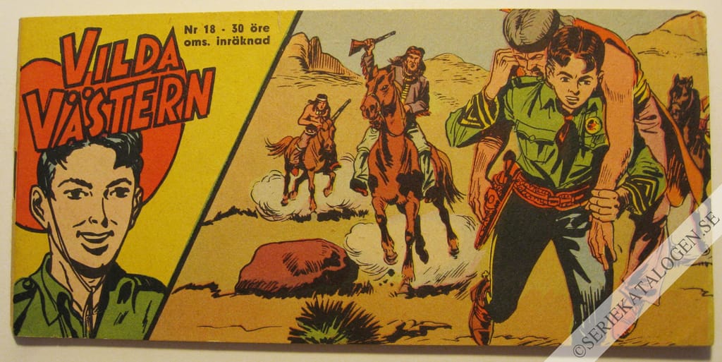 Framsida på Vilda Västern #18 (1961)