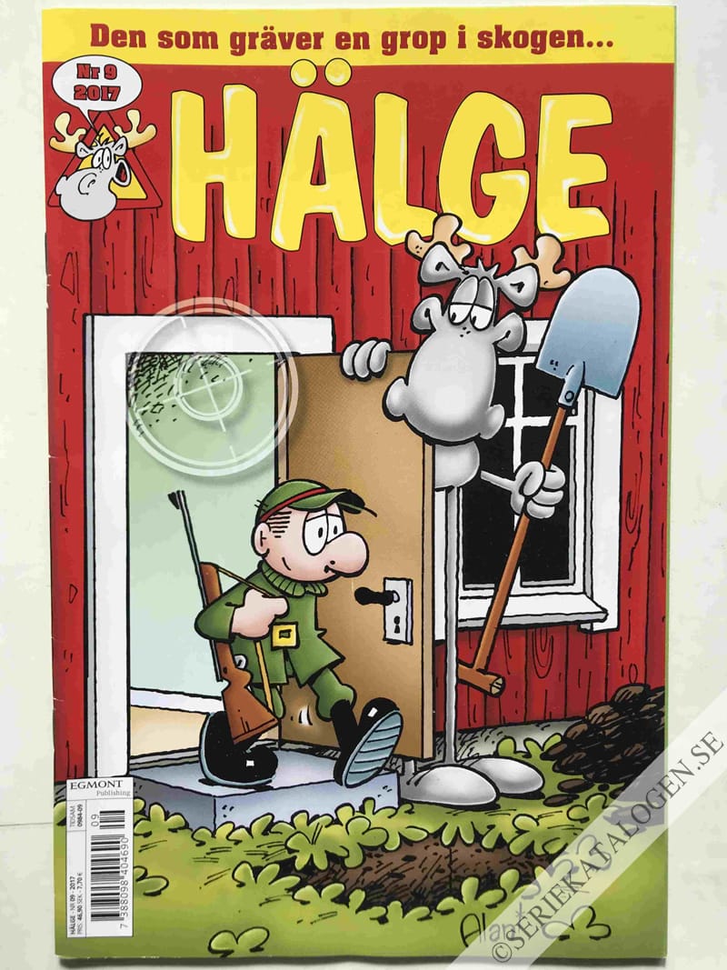 Framsida på Hälge #9 (2017)