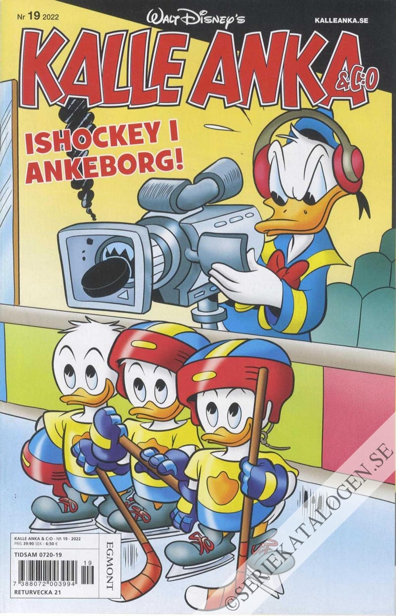 Framsida på Kalle Anka & C:o #19 (2022)