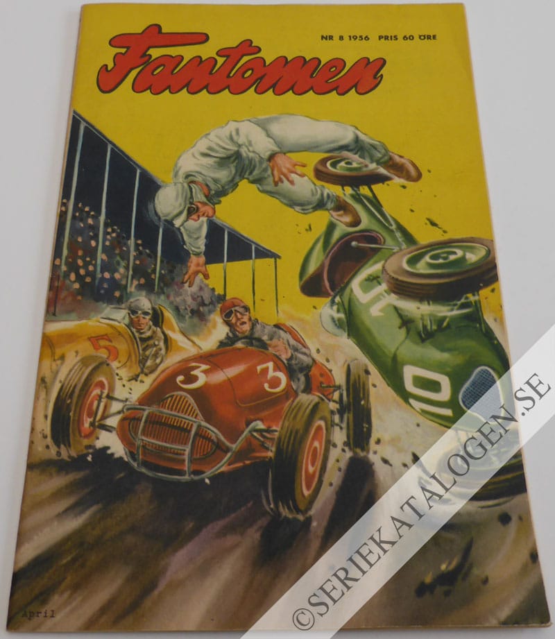 Framsida på Fantomen #8 (1956)