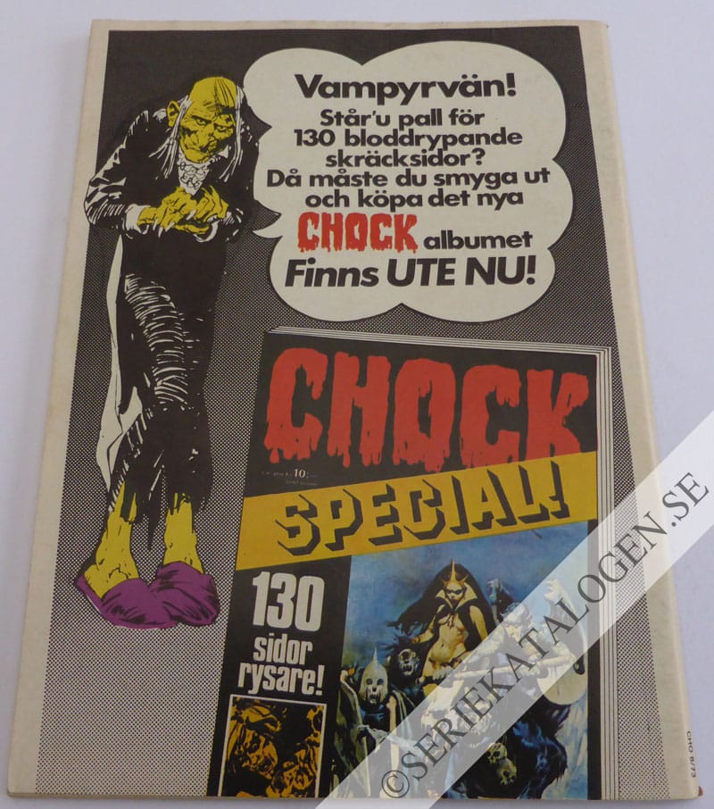 Baksida på Blod och orkidéer (1973)