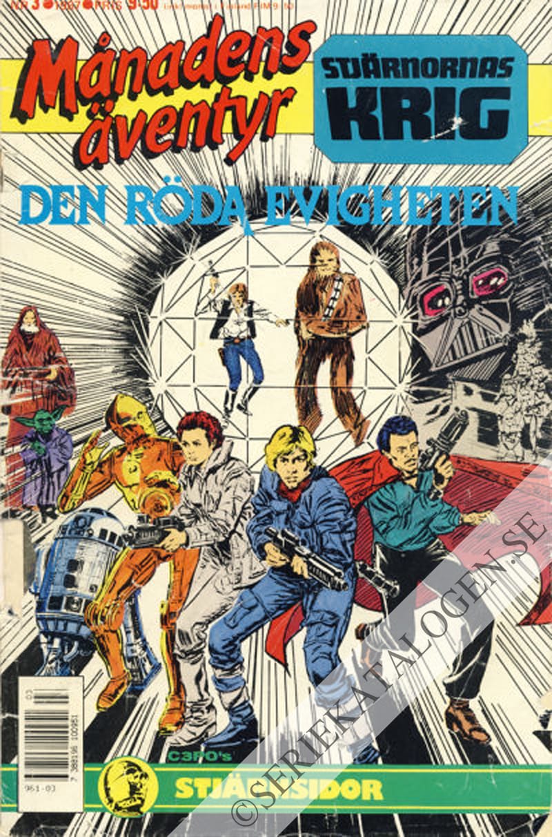 Framsida på Månadens äventyr #3 (1987)