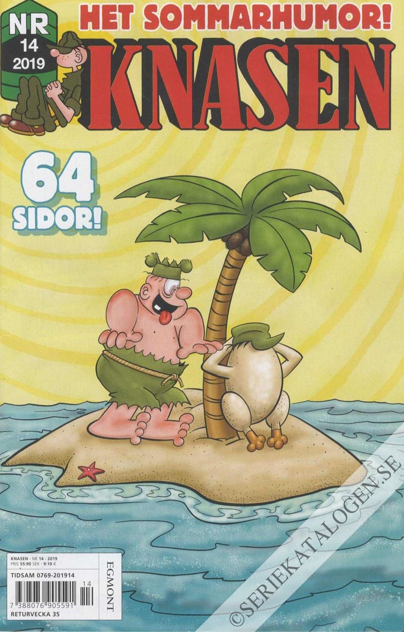 Framsida på Knasen #14 (2019)