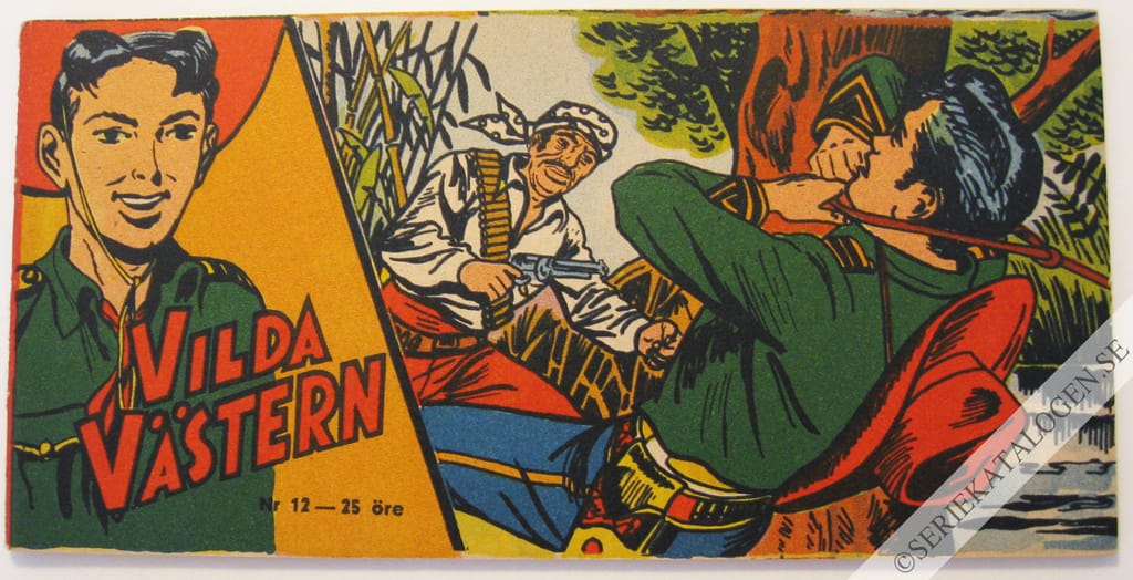 Framsida på Vilda Västern #12 (1955)