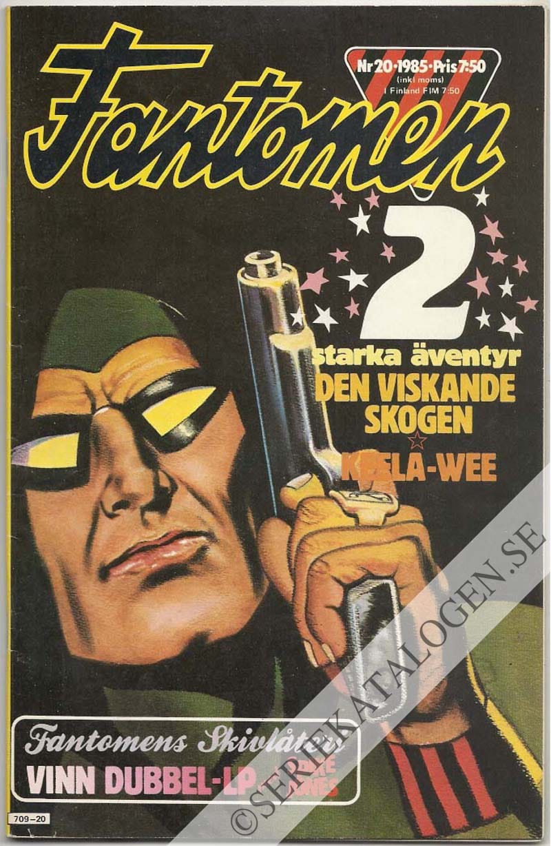 Framsida på Fantomen #20 (1985)