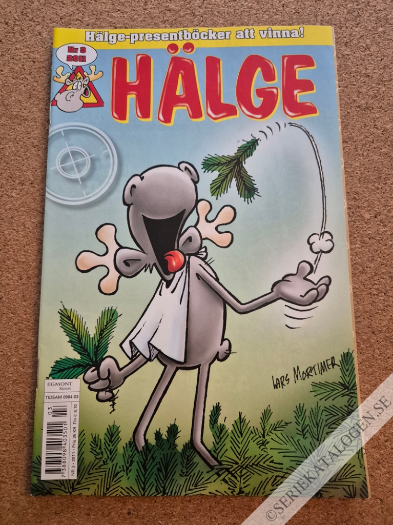 Framsida på Hälge #3 (2011)