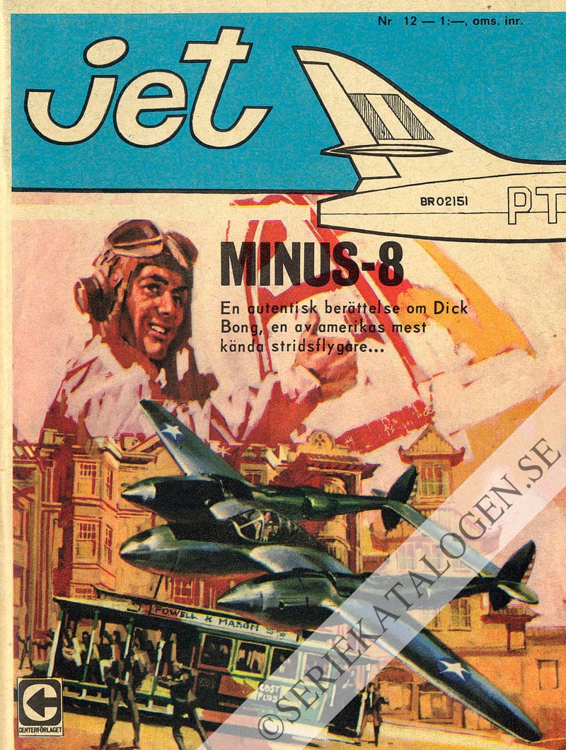 Framsida på Jet Minus-8 (1967)