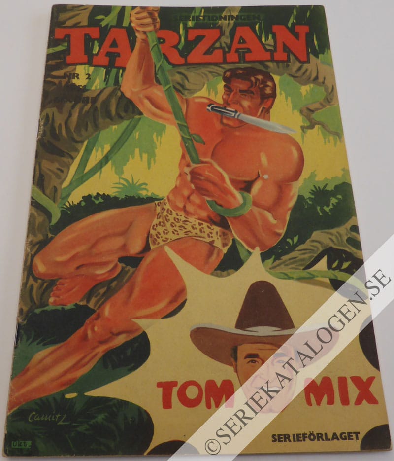 Framsida på Tarzan #2 (1951)