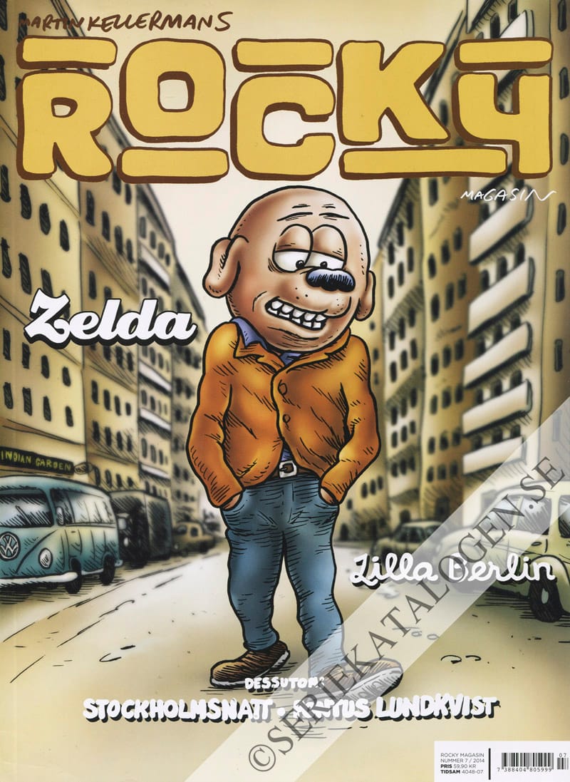 Framsida på Martin Kellermans Rocky #7 (2014)