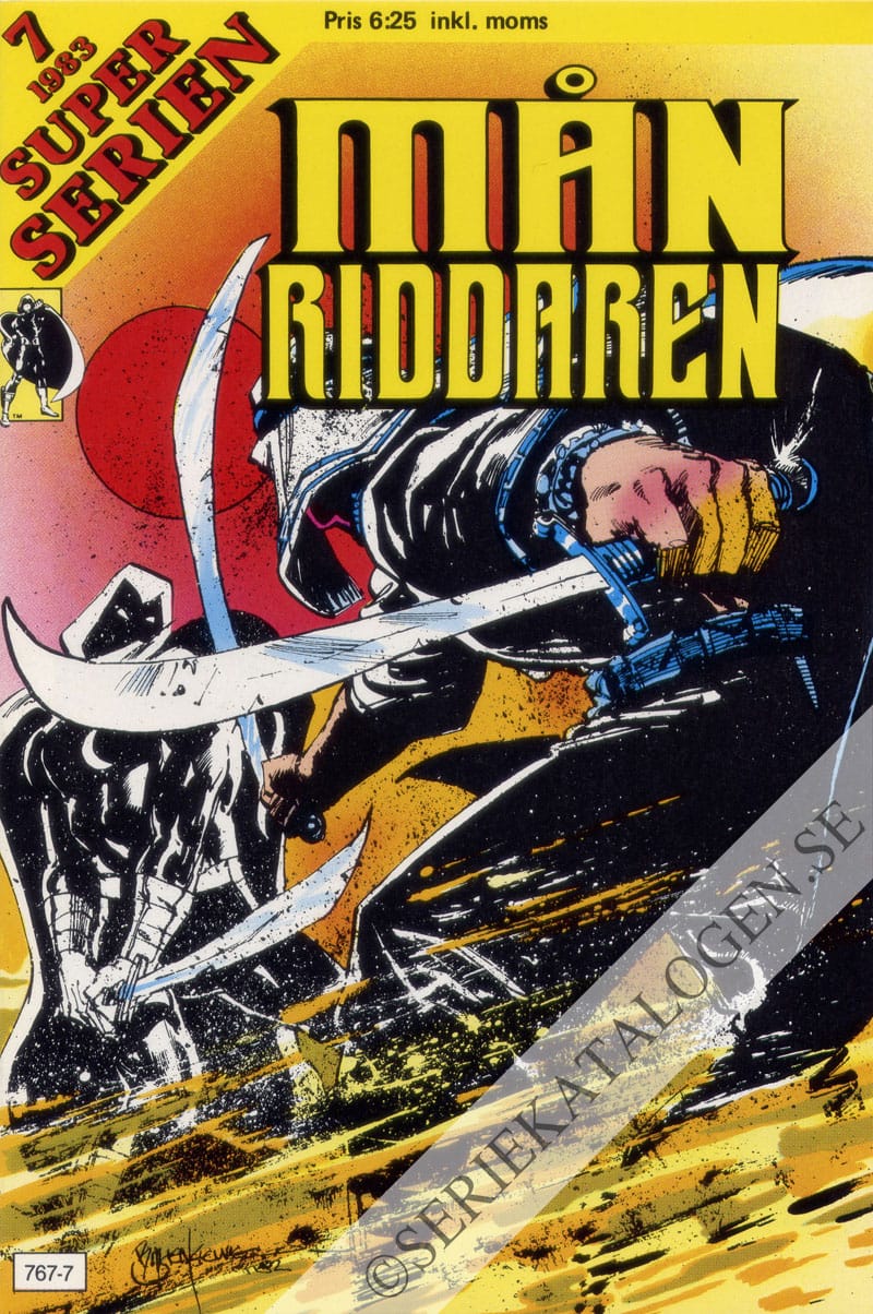 Framsida på Superserien #7 (1983)