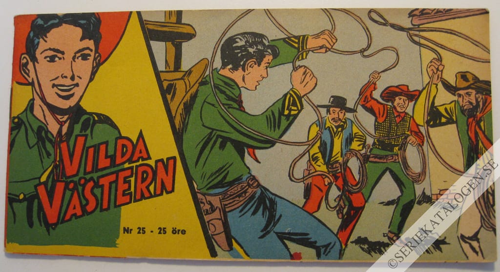 Framsida på Vilda Västern #25 (1959)