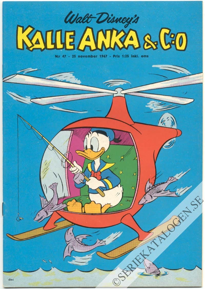 Framsida på Kalle Anka & C:o #47 (1967)