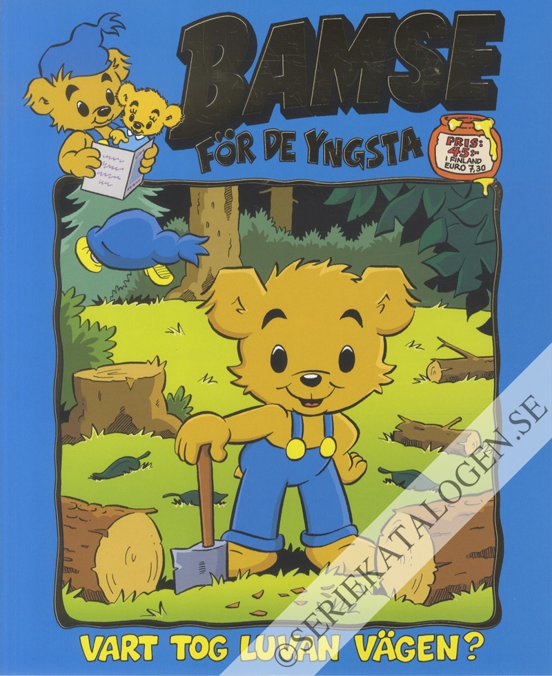 Framsida på Bamse för de yngsta #9 - Vart tog luvan vägen? (2024)