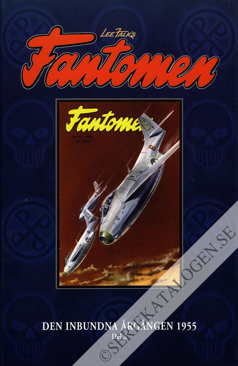 Framsida på Fantomen - den inbundna årgången 1955 del2 (2007)
