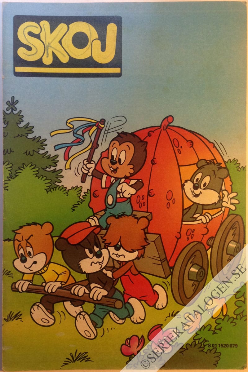 Framsida på Skoj #S 01 1520 079 (1981)