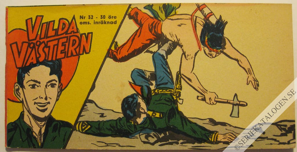 Framsida på Vilda Västern #32 (1961)