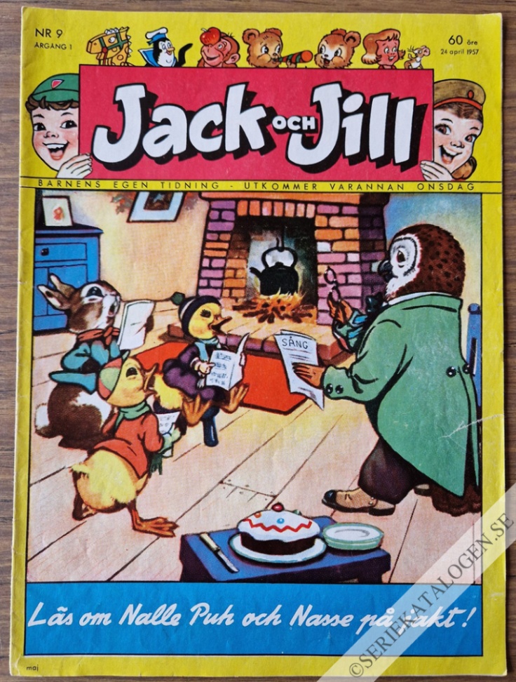 Framsida på Jack och Jill #9 (1957)