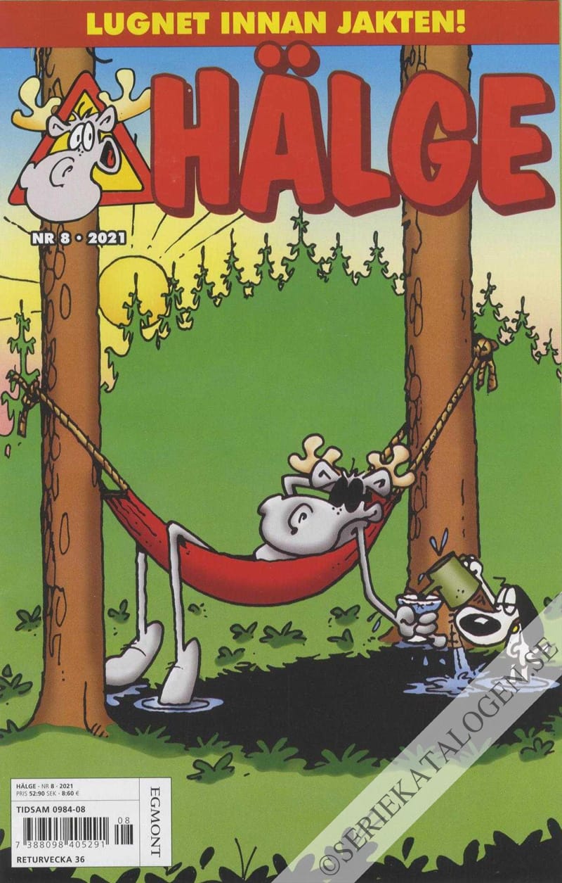 Framsida på Hälge #8 (2021)