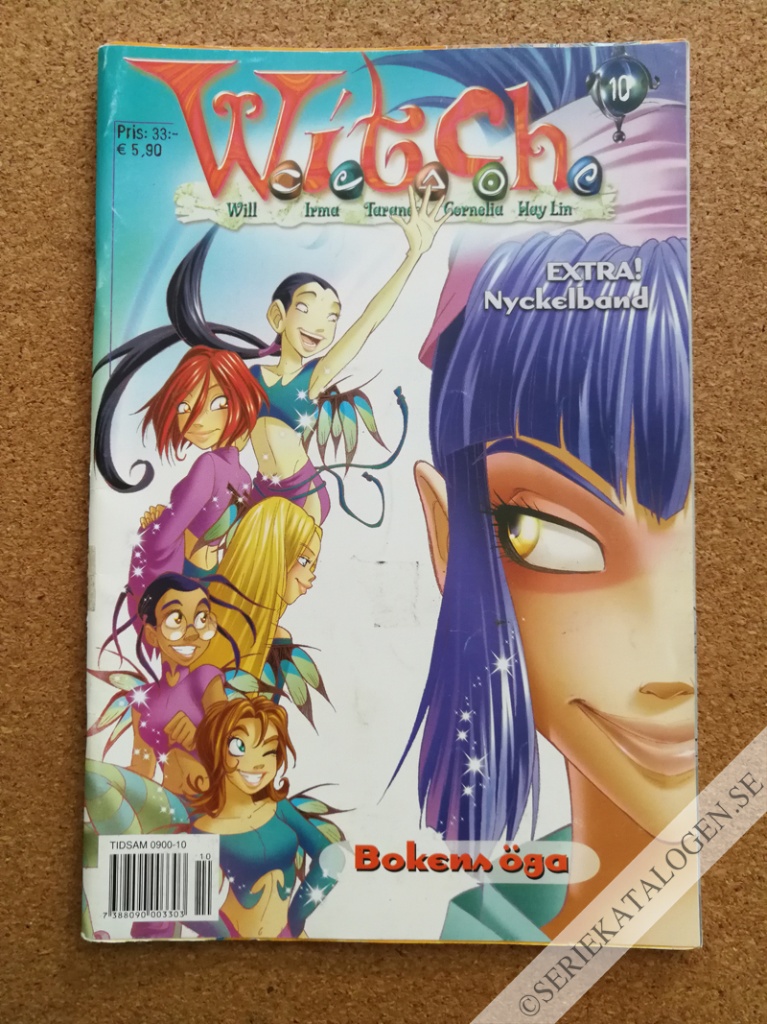 Framsida på W.i.t.c.h. #10 - Bokens öga (2005)