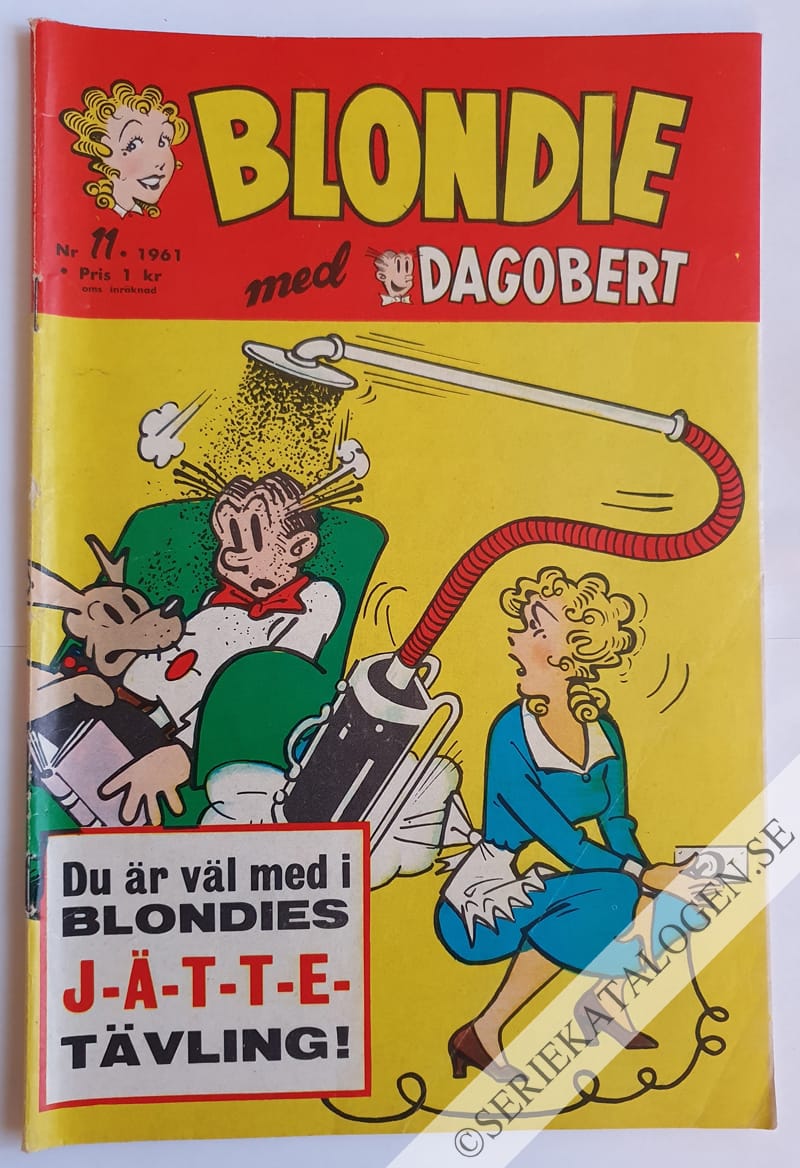 Framsida på Blondie #11 (1961)