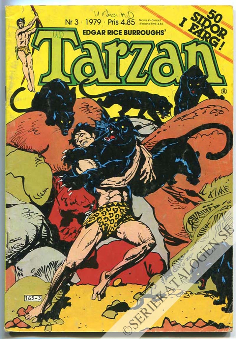 Framsida på Tarzan #3 (1979)