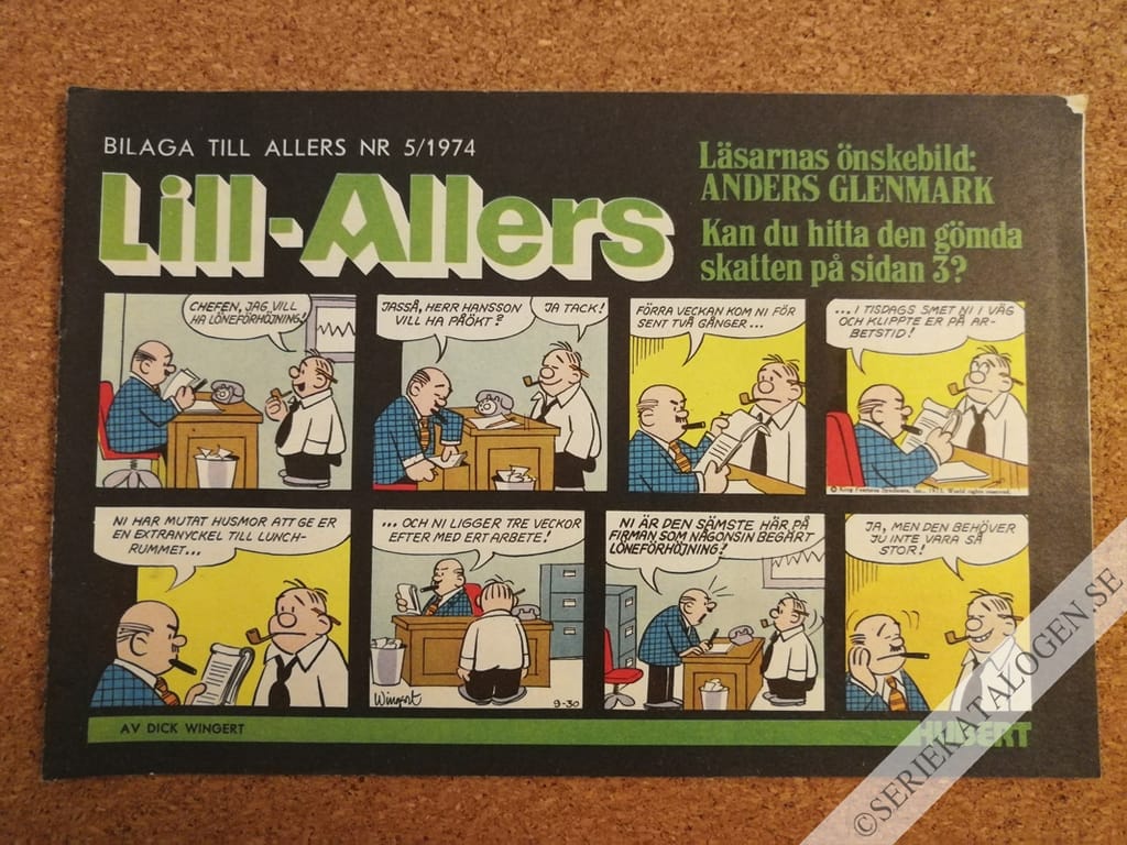 Framsida på Lill-Allers #5 (1974)