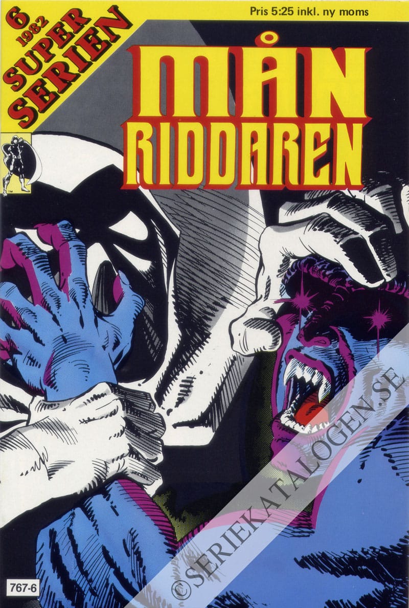 Framsida på Superserien #6 (1982)