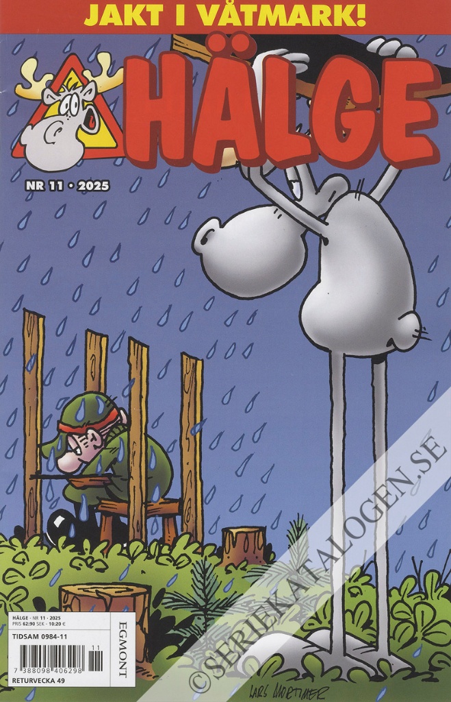 Framsida på Hälge #11 (2025)