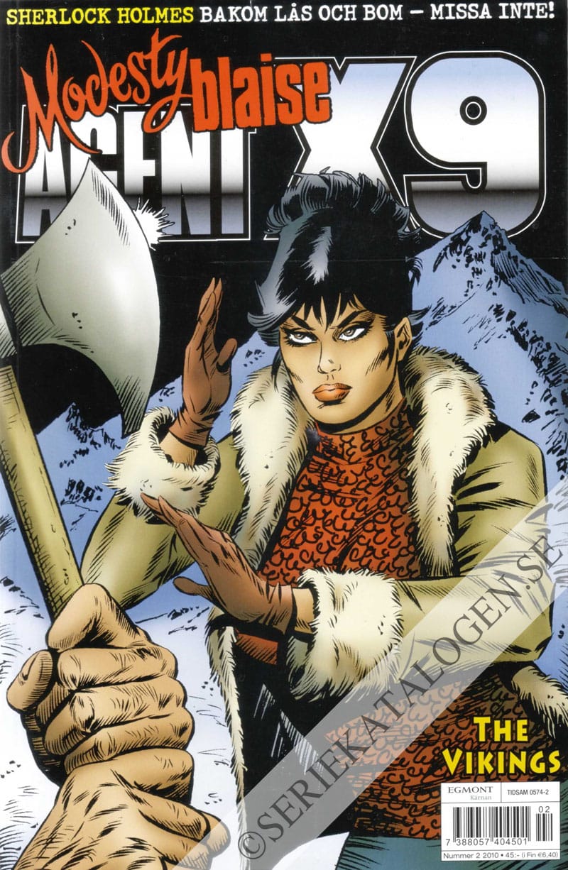 Framsida på Agent X9 #2 (2010)