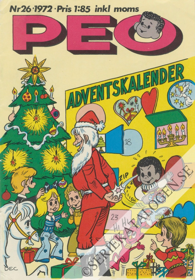 Framsida på Peo #26 (1972)