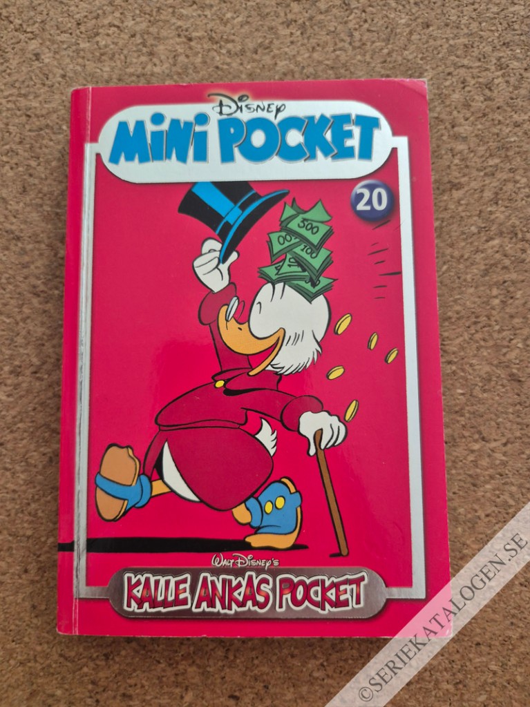 Framsida på Kalle Ankas Mini Pocket #20 (2008) (variant)